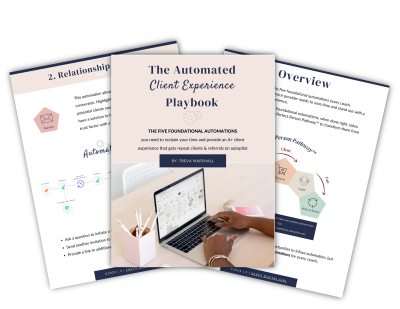 Automated Client Experience Playbook